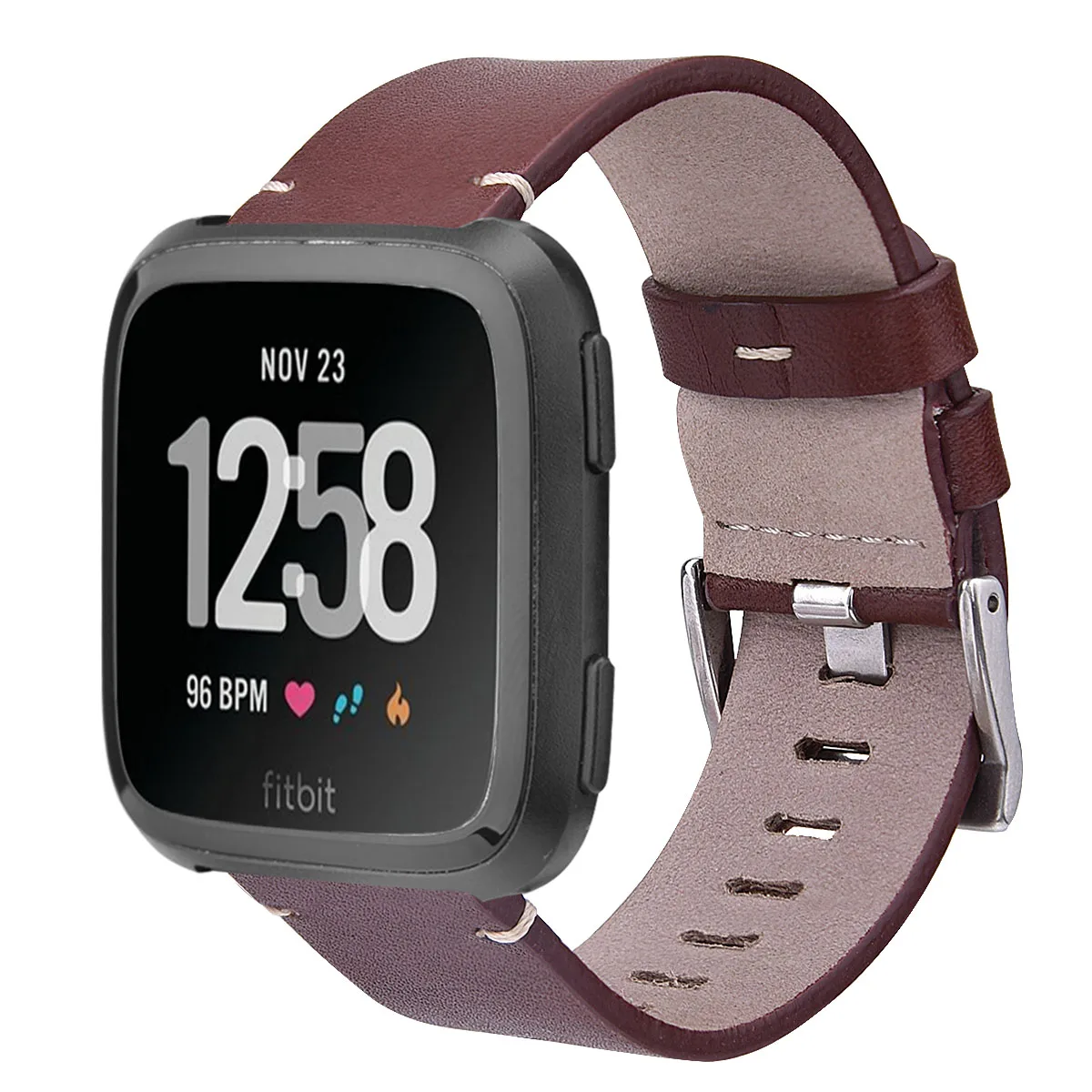 Fancy Genuine Leather Watch Band Adjustable Wrist Bracelet Strap For