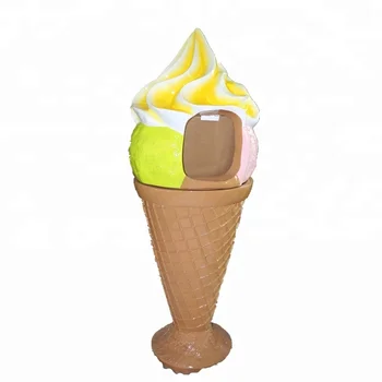 Ice Cream Shop Papierkorb Dekoration Fiberglas Eistute Lieferant Buy Fiberglas Eis Shop Papierkorb Eistute Dekoration Eis Fiberglas Hersteller Product On Alibaba Com