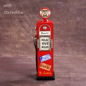 Gas Pump Decoration Conner Bar Cabinet Vintage Furniture Wooden Gas Pump Decoration Conner Bar Cabinet Vintage Furniture Wooden