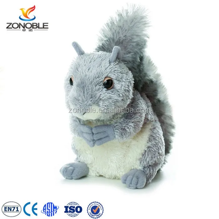 realistic stuffed squirrel