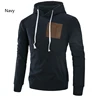 Custom made fleece cotton plain no pocket make your own man xxxxl jumper hoodies