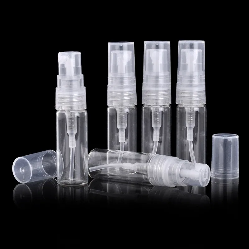 2ml Mini Spray Bottle 3ml Vial Glass Perfume Bottles 5ml Empty Perfume ...