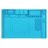 Mobile phone mainboard maintenance work pad with groove high temperature insulation pad air gun soldering pad