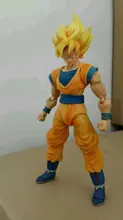 In Stock Dragon Ball Z DATONG model SHF Super Saiyan 1 yellow hair Goku Kakarotto Childhood