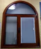 45 gold wooden inward tilt-turn Aluminum Alloy Casement Windows