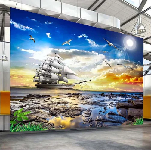 Venta al por mayor ocean wallpaper-Compre online los mejores ocean
