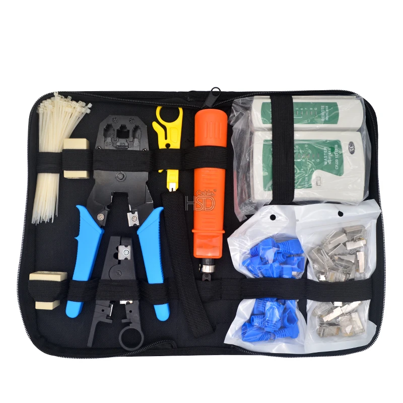 Professional Best Price Basic Network Cable Engineer Tool Kit Set With