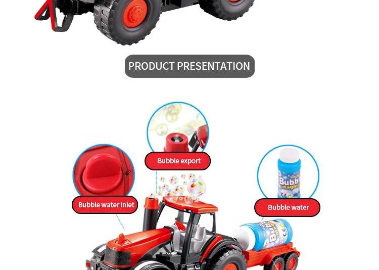 bubble tractor toy