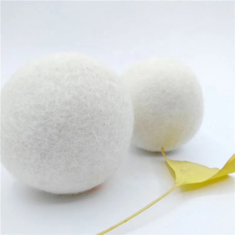 Naturally Ecological Wool Felt Dryer Lint Ball From Factory Buy Washing Machine Lint Ball,Wool