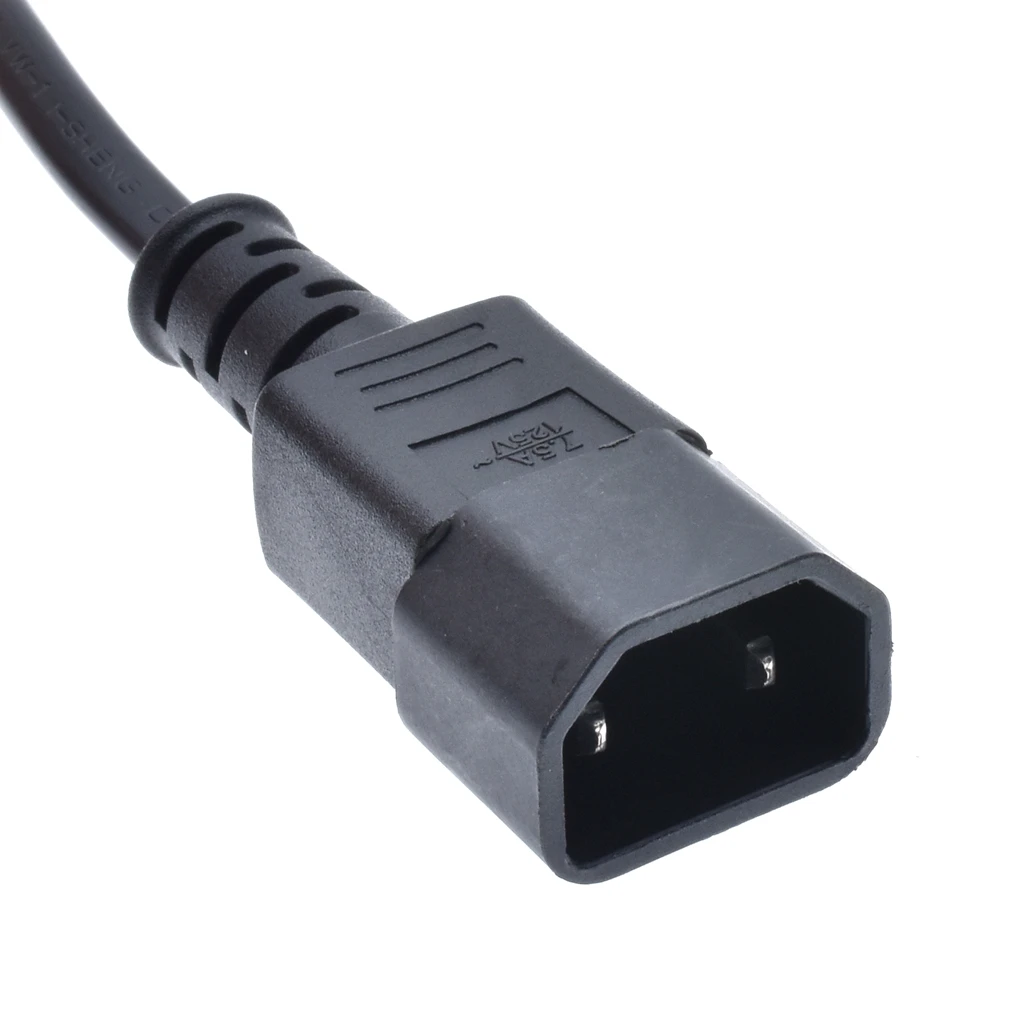 Iec 320 C18 To Nema 1-15r Power Cord,Iec C14 To Usa Outlet Socket,C13 ...