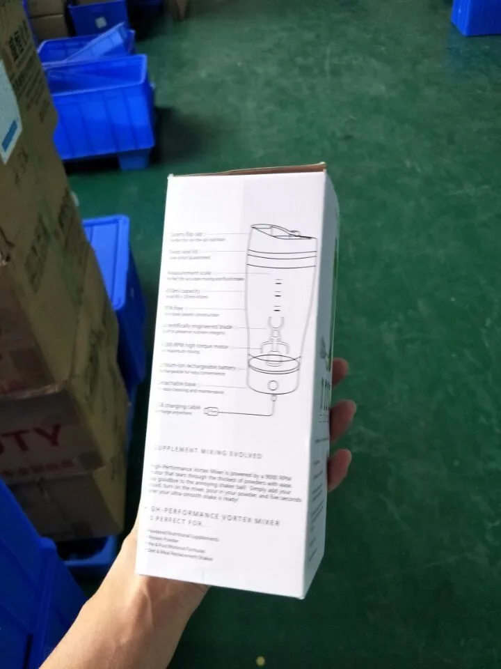 Factory offer Electric protein shaker with mixer powder