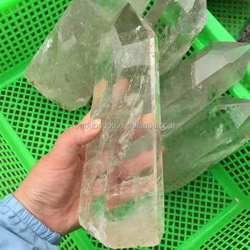 Natural Rock Large Clear Quartz Crystal Decorative Wands Crystal