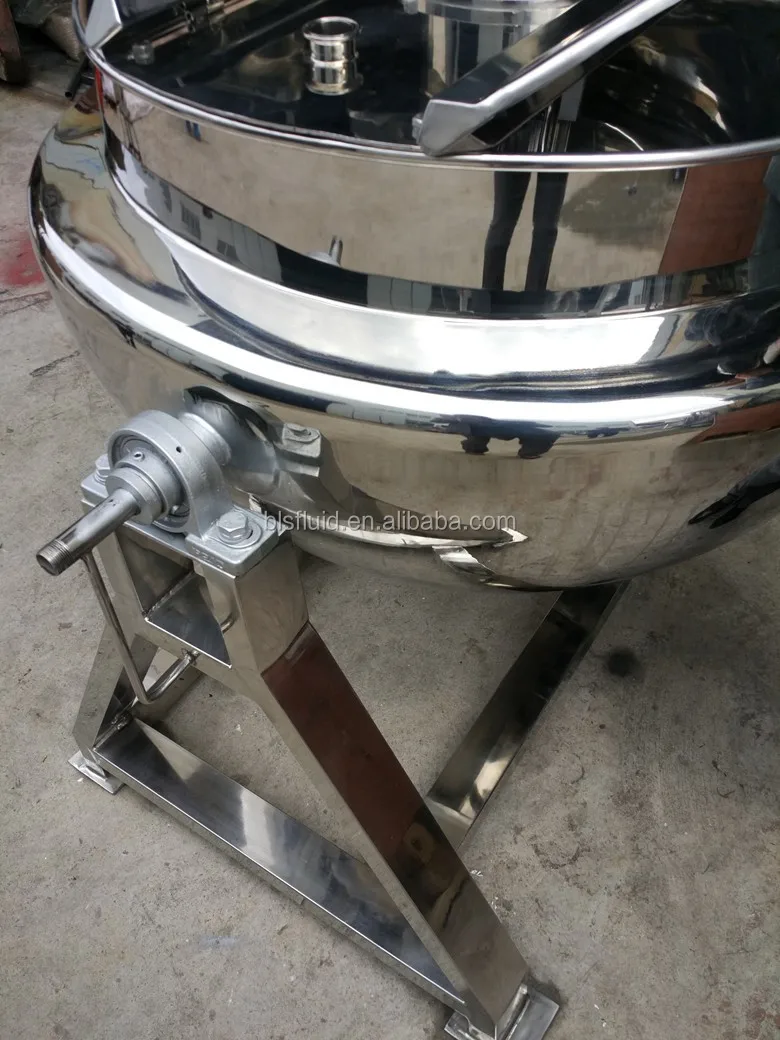 Steam Jacketed Kettle/ Boiler/vessel Jacketed Cooking Vessels With