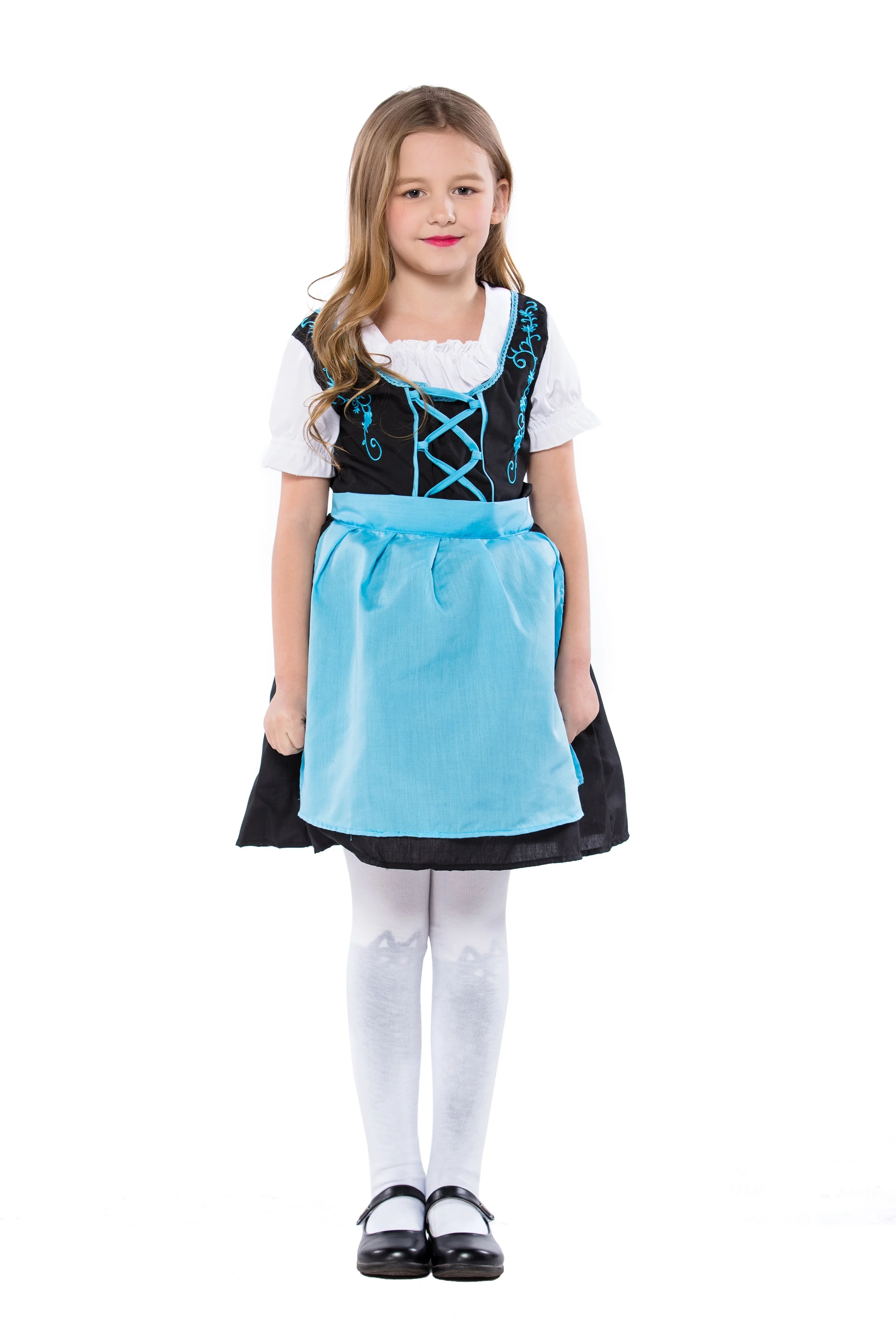 Oktoberfest Dress Kids Holiday Outfit  Maid  Cosplay French 