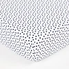 100% Cotton dots printed flannel blue kids bed sheets baby crib sheets