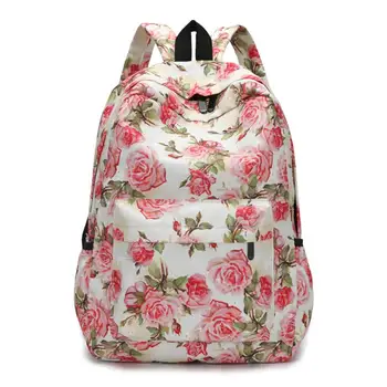 floral school bags