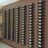 Wall Mounted Metal Wine Rack Wine Bottle Display Rack