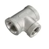 Customizable Malleable Iron Pipe Fittings Cast Iron Sanitary Tee