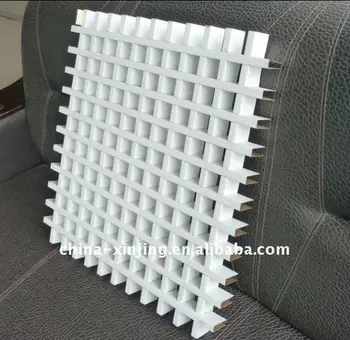 Metal Aluminum Grid Ceiling Open Cell Ceiling Buy Aluminum Grid Ceiling Aluminium Grid Ceiling Grille Ceiling Product On Alibaba Com