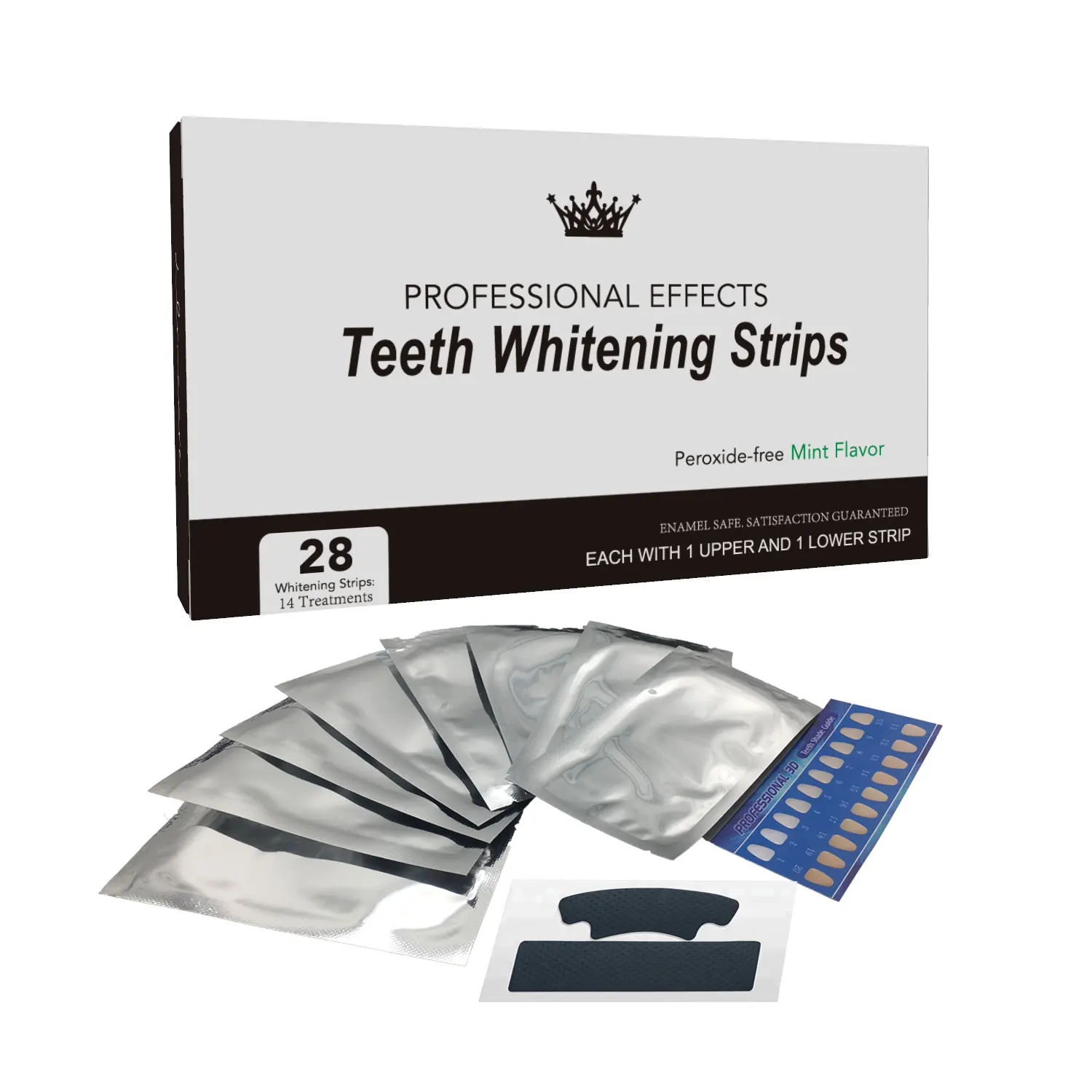 Fda Approved Private Label Teeth Whitening Dry Gel Strips With