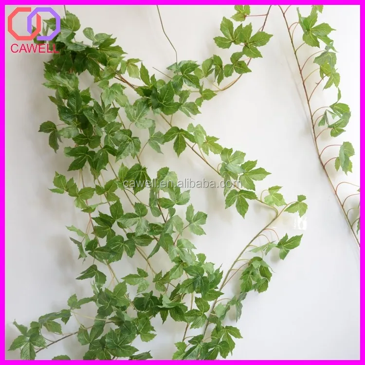 Artificial Green Leaves String Climbing Hanging Wall Buy Hanging Wall