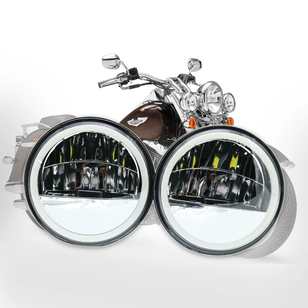15w 4.5 Inch Projector Fog Lamp For Harley Motor Bike Led Drl Fog Light