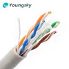Cat 6 Cable Diameter 0.57mm 4-Pair Cat6 UTP Cable Roll