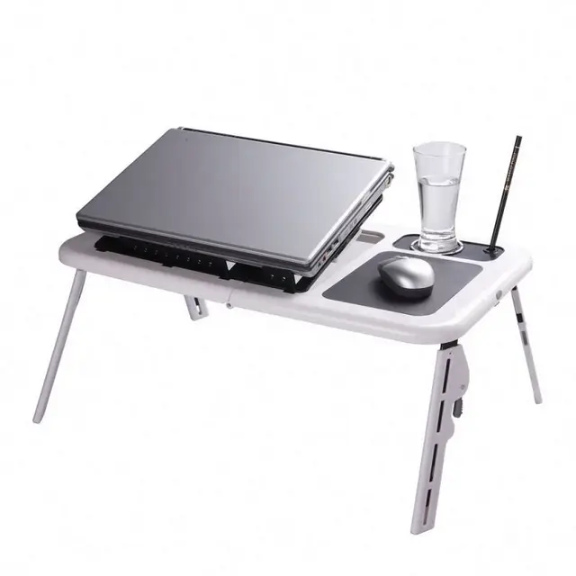 Etable folding kids plastic lap tray desk