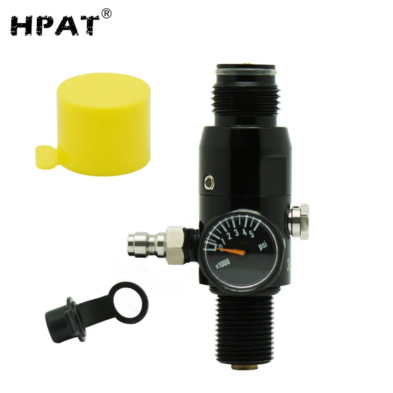 M18*1.5 Thread 3000psi Paintball Hpa Tank Regulator With Output