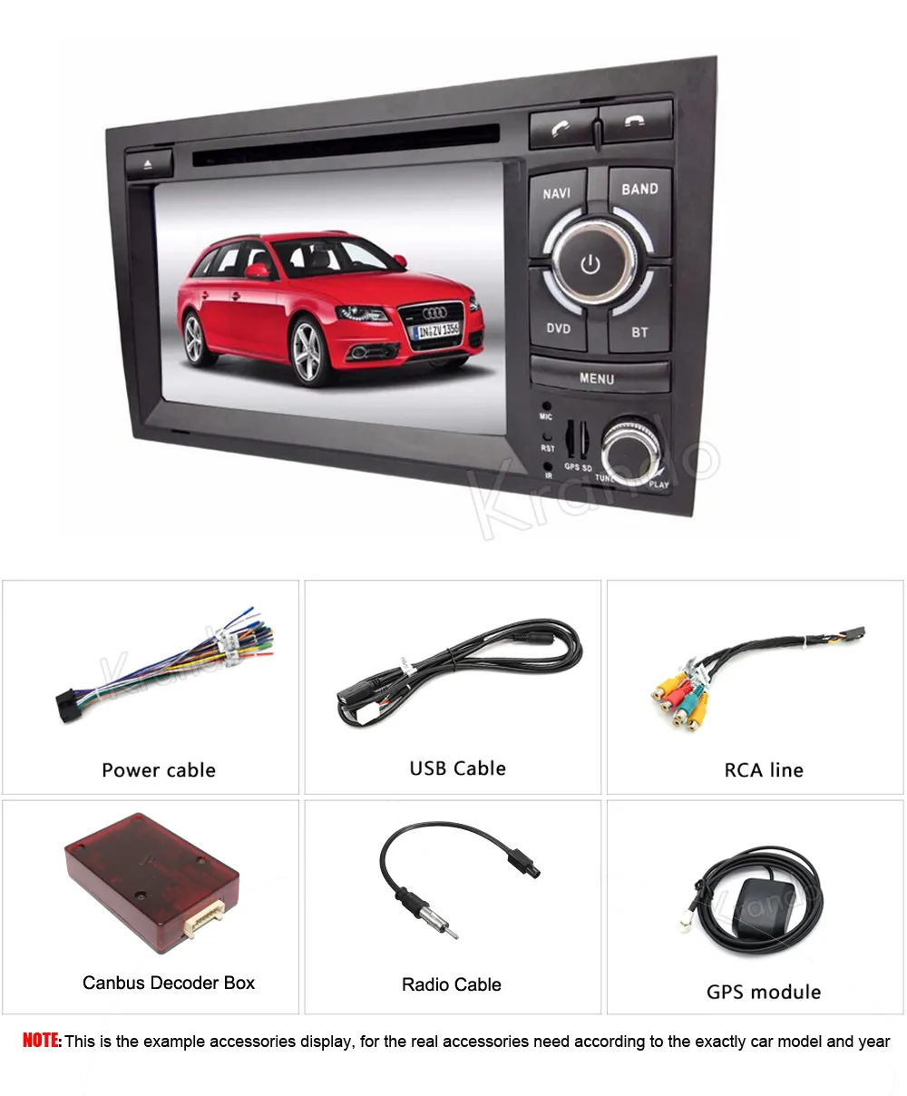 for audi a4 gps navigation