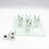 Glass Drinking Chess Drinking Game Shot glass drinking chess game tic-tac-toe