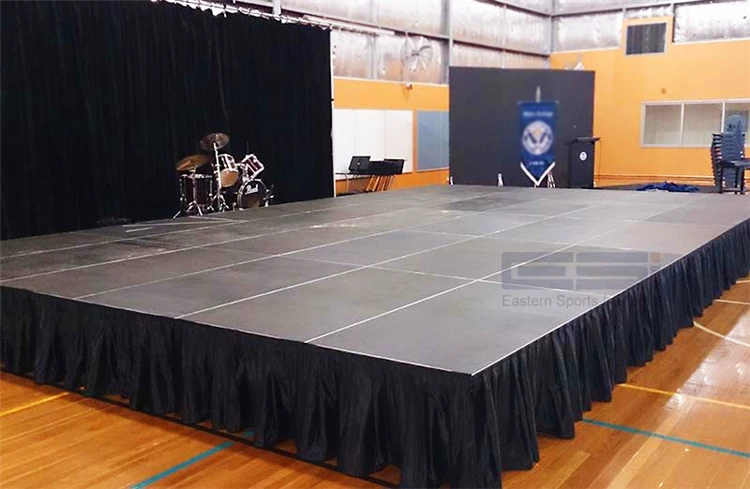 Cheap Aluminum Outdoor Event Concert Dance Exhibition Light Used Mobile Portable Stage Platform For Sale