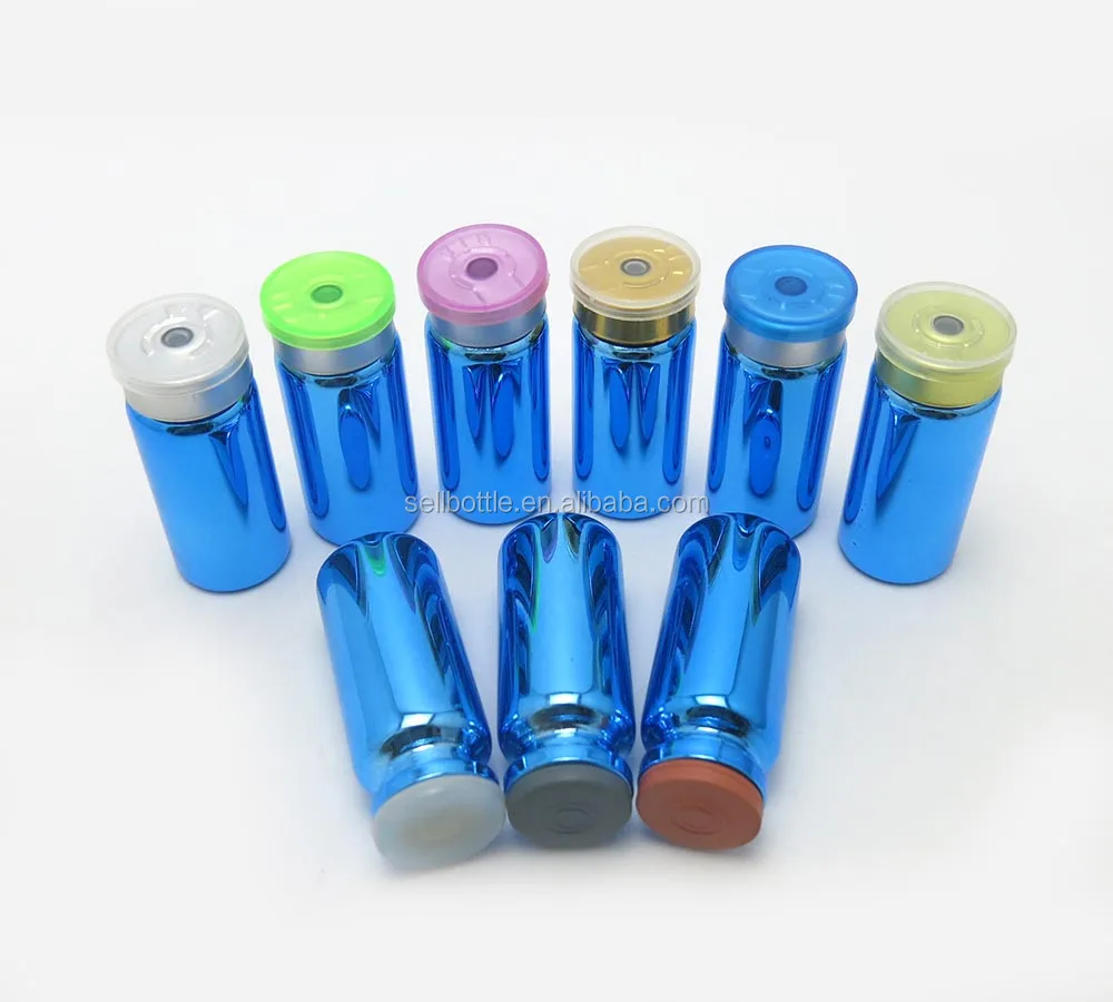 Hot Sale Uv Printing Steroid Glass Vial With Rubber Stopper 10cc 10ml ...
