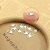 S841 Double holes stainless steel spacer bead, findings for stainless steel bracelet necklace