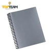 TOPTEAM PRESENT & PROTECTING Display Books Polypropylene Wire bound brushed clear book 20 pockets