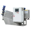 automatic multi-plate type sludge screw press dehydrator device