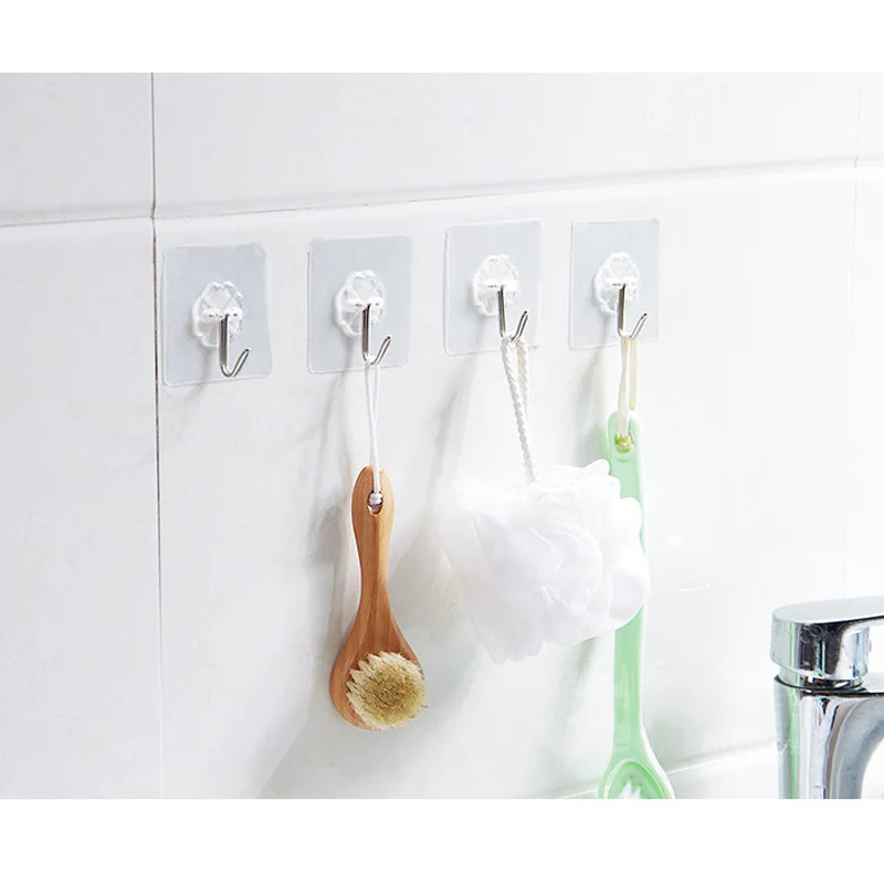 6*6cm Size Reusable Adhesive Hook Cheap Coat Hook Buy Adhesive Hook