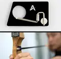 General Magnetic Metal Ags Arrow Rest For Recurve Bow With Sticker
