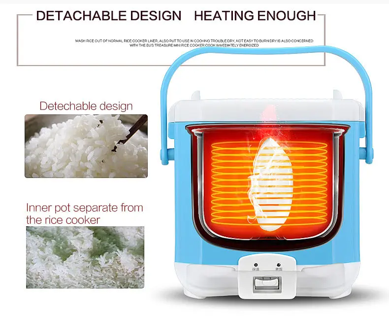 Hot Korean Style Electric Mini Travel Multi Rice Cooker Midea For Car