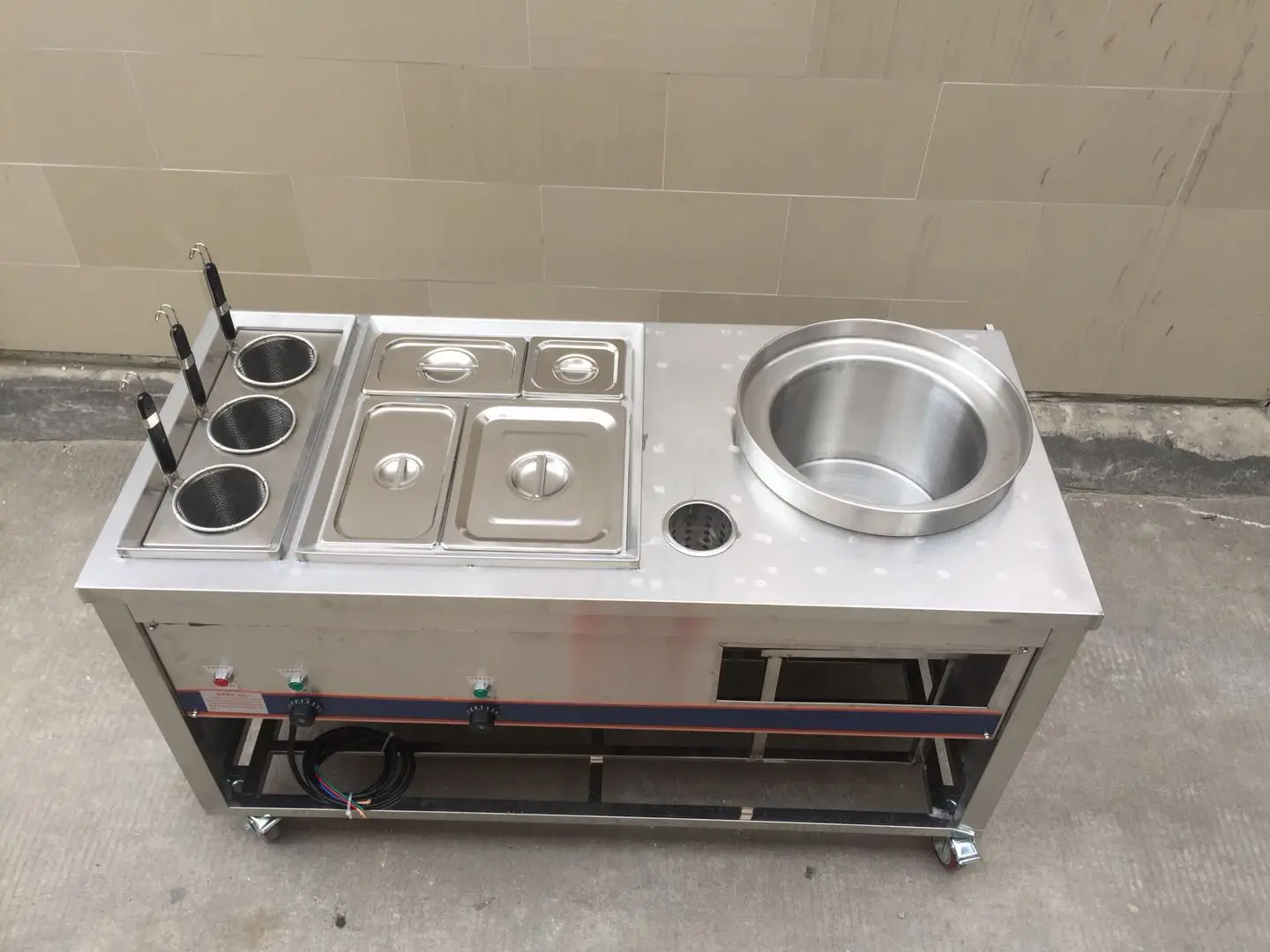 Hot Sell Electric Food Warmer Trolley With Wheels For Fast Food Buy