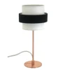 Nordic led bedside light metal table light modern table lamp with design fabric shadelamp for study