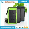 Newest solar charger 10000mAh solar power bank power wholesale dropship