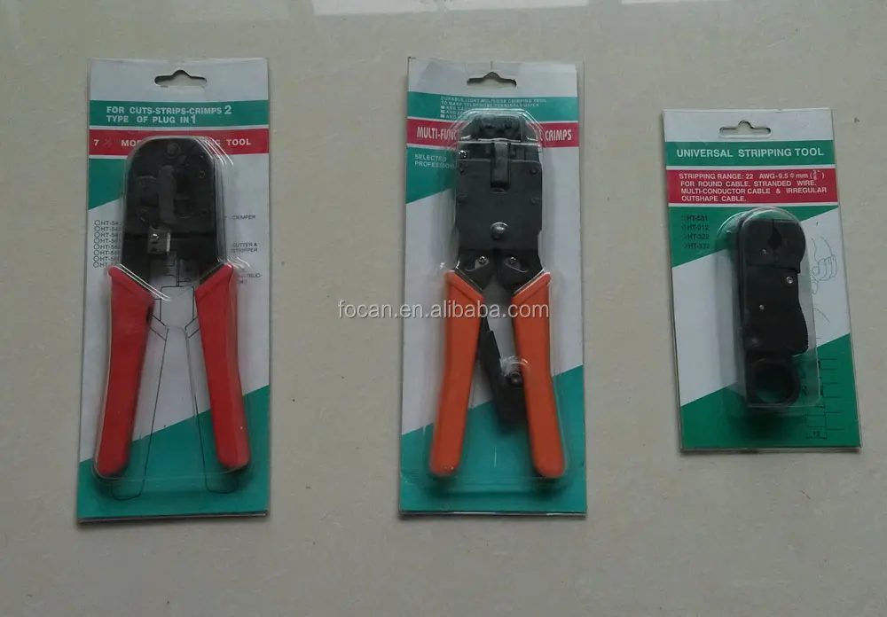 RG58//59//62//6// Cable Coaxial Universal Connector Compression Tool Crimping Plier