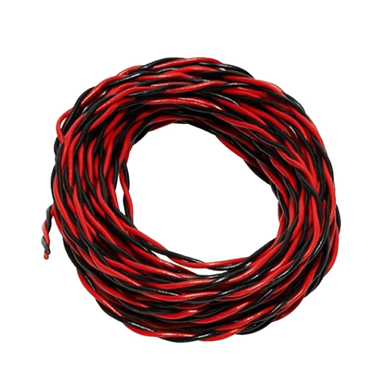 Twisted wire. Red проволока 1мм медь. Red wire.