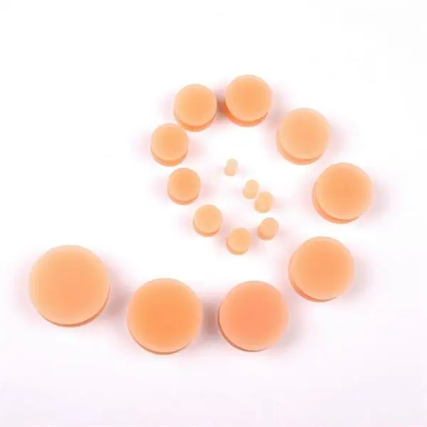 Silicone Flexible Flesh Colored Ear Gauges Tunnel Plugs Wholesale - Buy ...