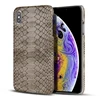 Hot Personalised snake skin phone case mobile back case cover oem palm phone hard cover luxury man cases for iphone xsmax