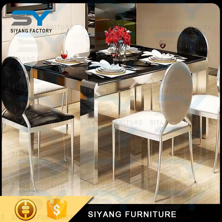 Movable L Shaped 10 Seater Marble Dining Table Singapore Detachable Movable L Shaped 10 Seater Marble Dining Table Singapore Detachable Stainless Steel Restaurant Tables Ct009