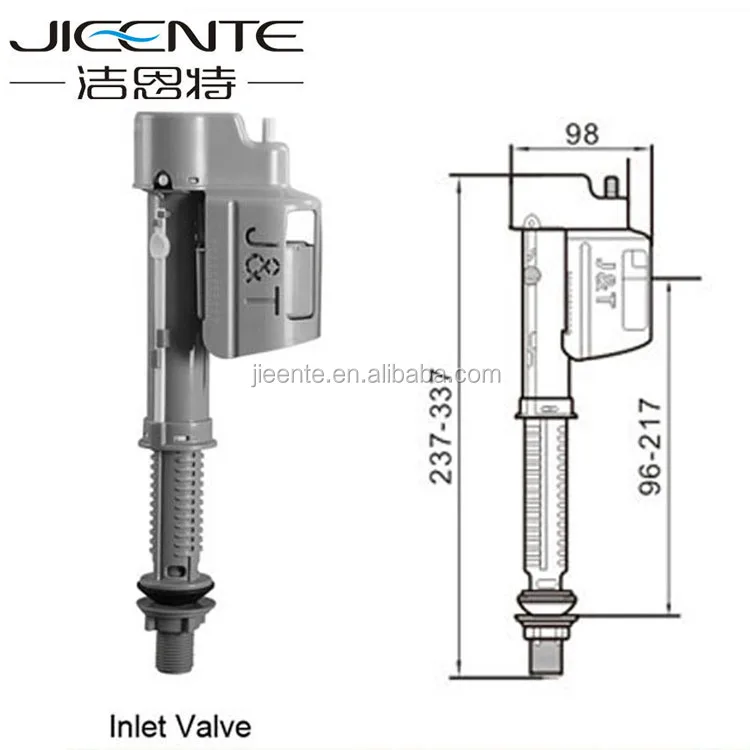 
Patented Design Plastic Water Tank Toilet Fill Valve 