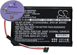 vintrons (TM) Bundle - 1050mAh Replacement Battery For GARMIN Approach G8, + vintrons Coaster