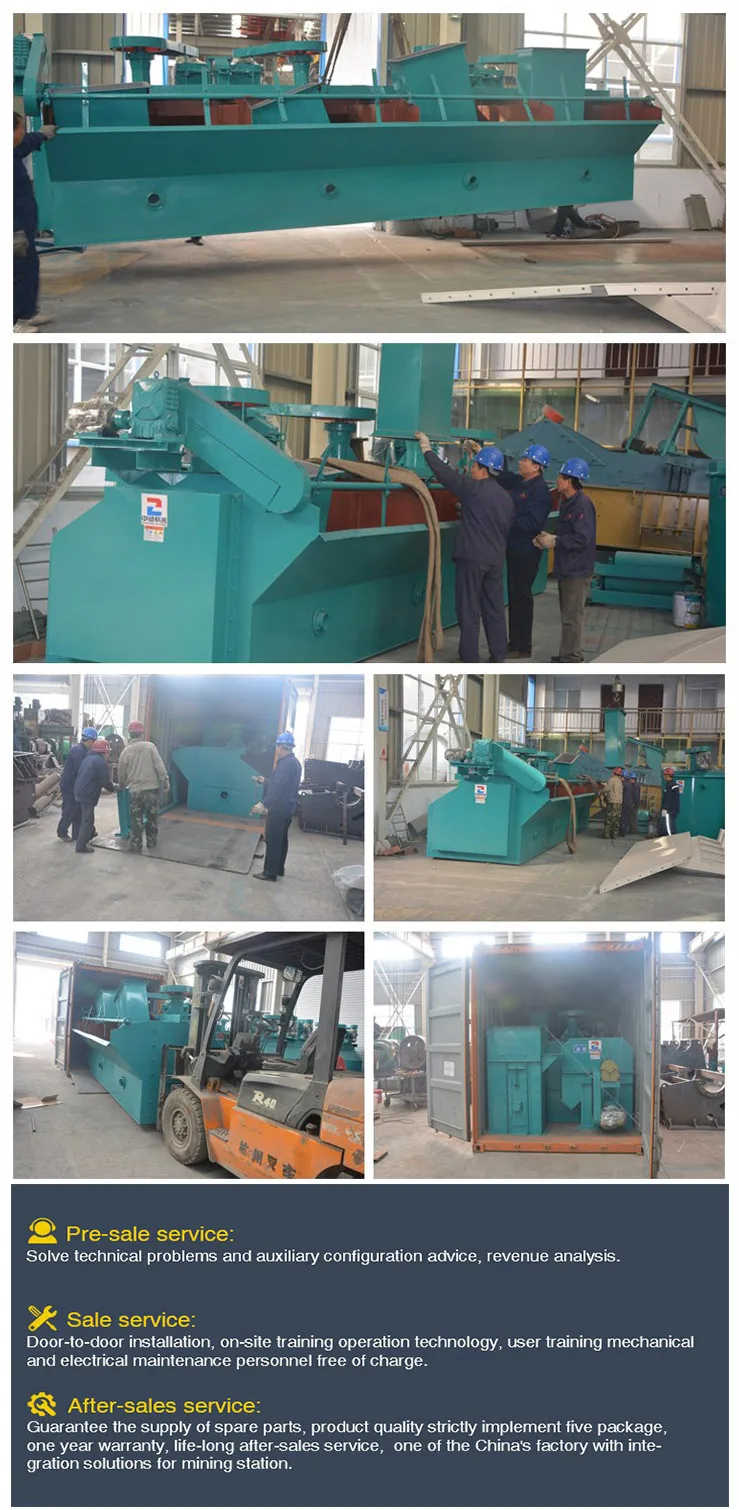 Copper Ore Processing mineral flotation cell gold mining flotation machine